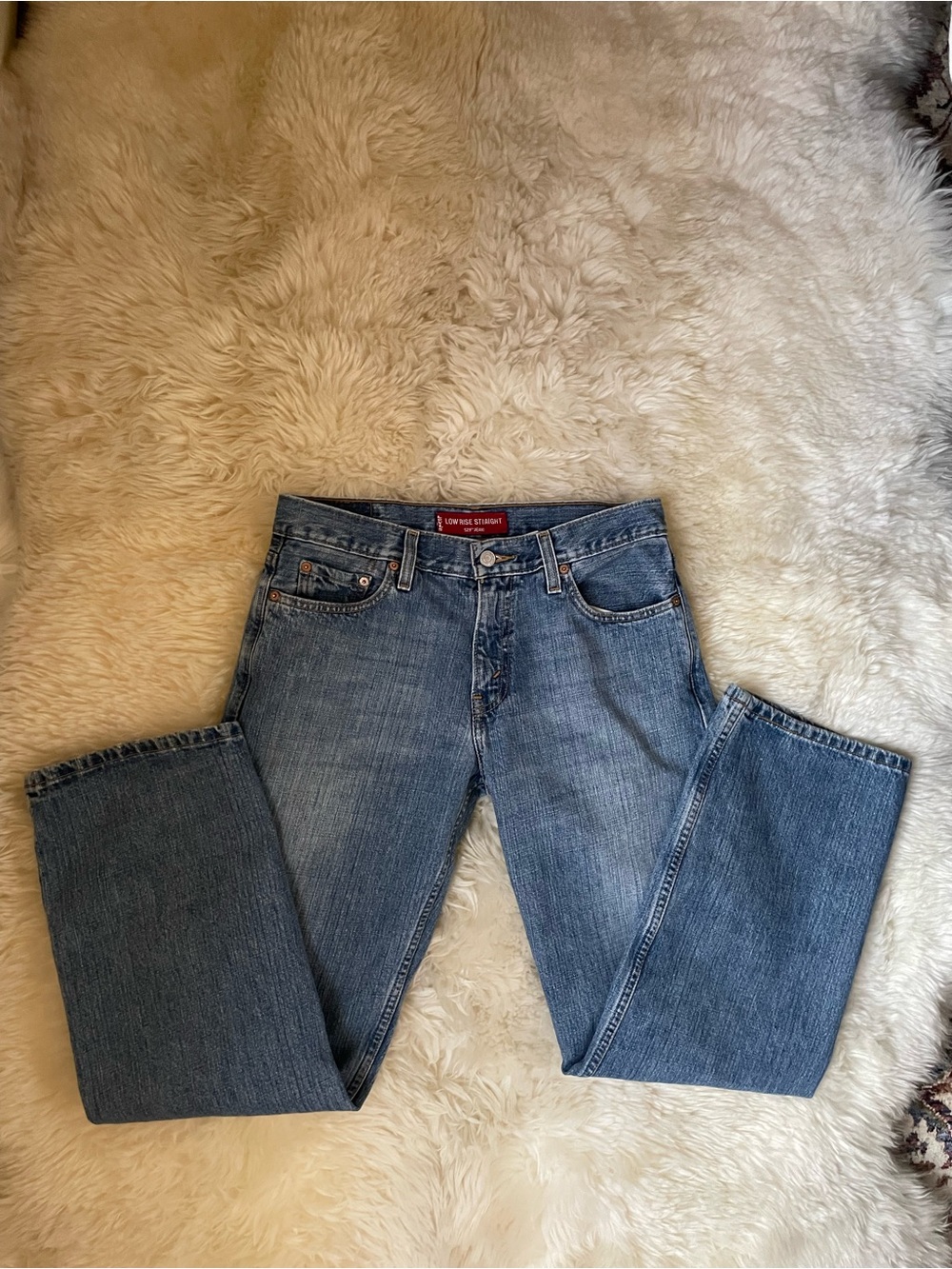 Vintage | rare Levi's 529 low rise baggy straight leg jeans